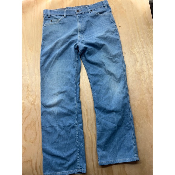 Levi's Other - Levis Vintage Mens Jeans 38x30 Light Wash brown Tab Straight Leg Blue 997 stamp‎